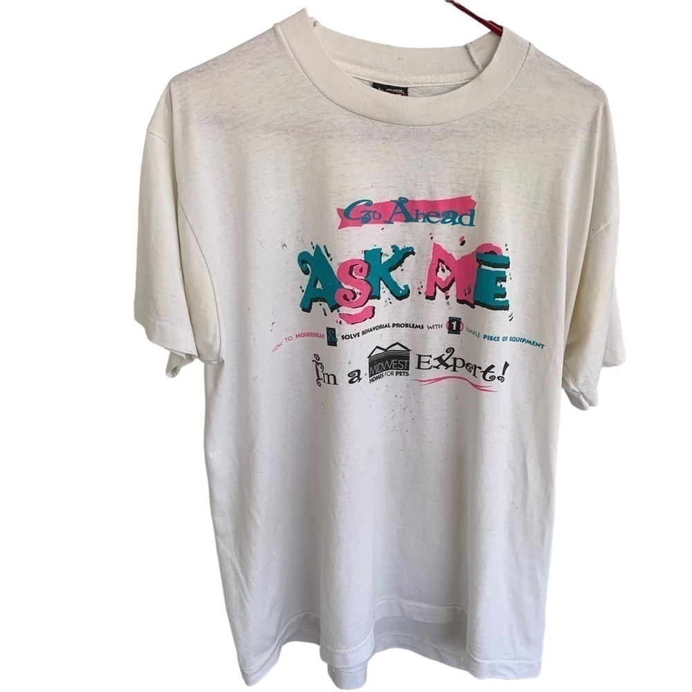 Vintage Tee Shirt Midwest Home For Pets Size Large